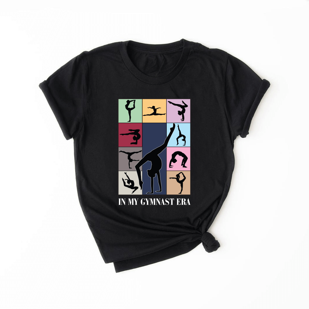 "In My Gymnast Era" Kids & Teens Short Sleeve T-Shirt