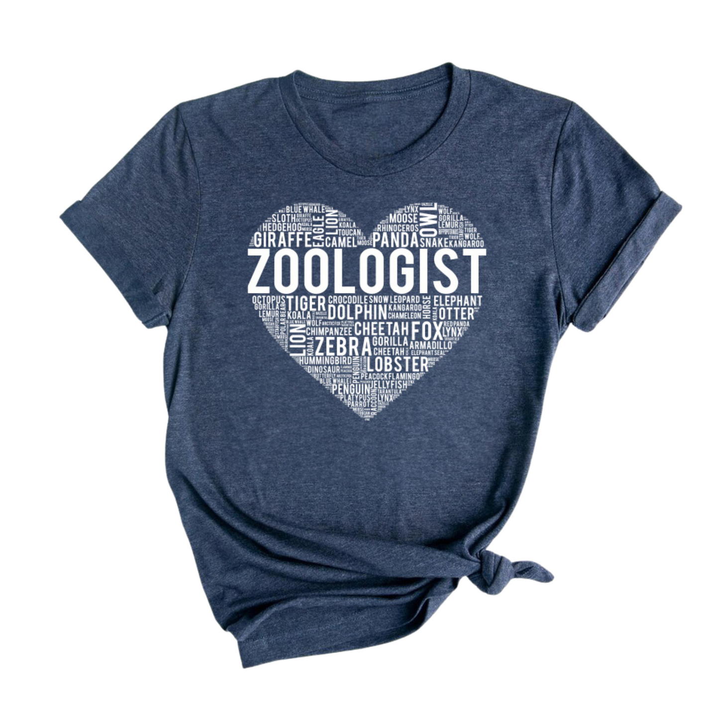 Wild Adventures Await: Zoologist Kids & Teens Short Sleeve T-Shirt
