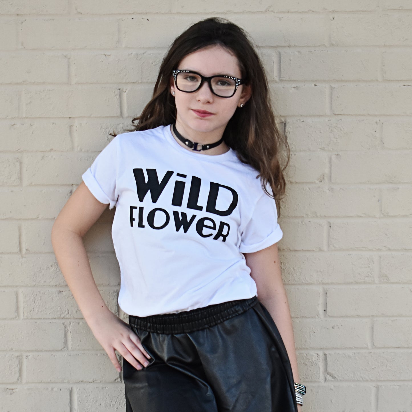 WILD FLOWER Short Sleeve T-shirt FABVOKAB