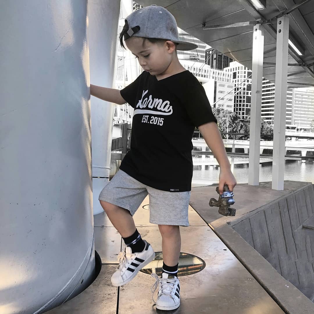 KARMA Custom Kids Short Sleeve T-shirt FABVOKAB