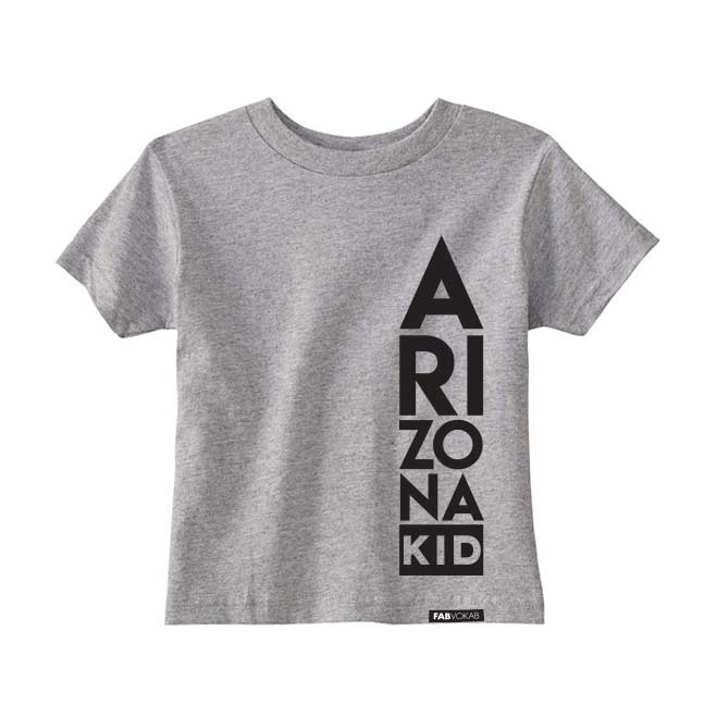 ARIZONA KID Girls, Boys, Teen Short Sleeve T-shirt FABVOKAB