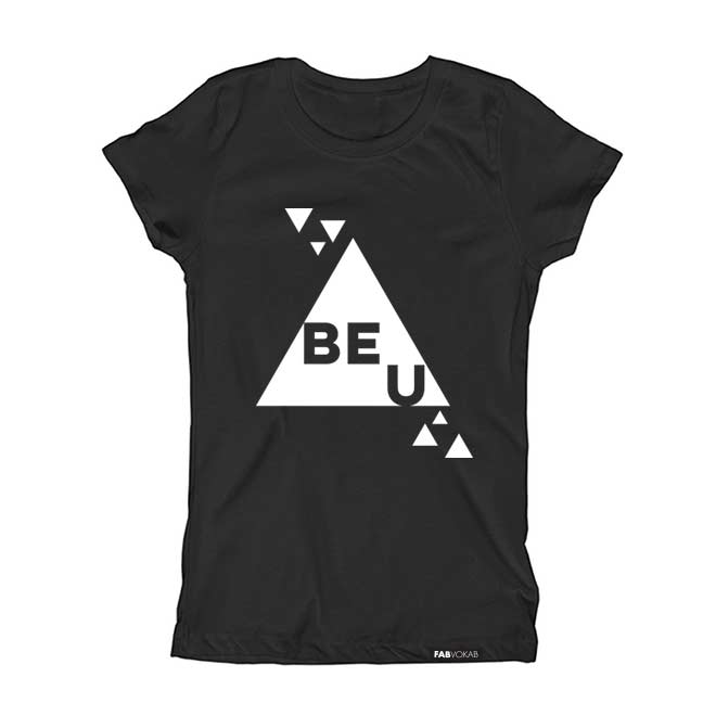 BE U Short Sleeve T-shirt FABVOKAB