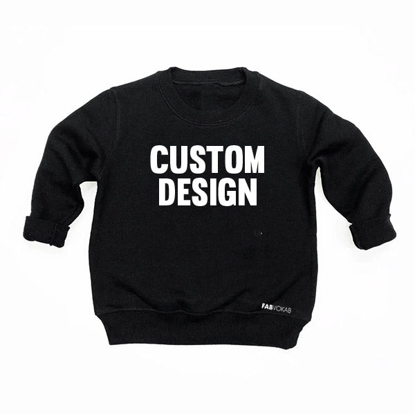 Your Unique Style Kids Unisex Sweatshirt by FABVOKAB Custom