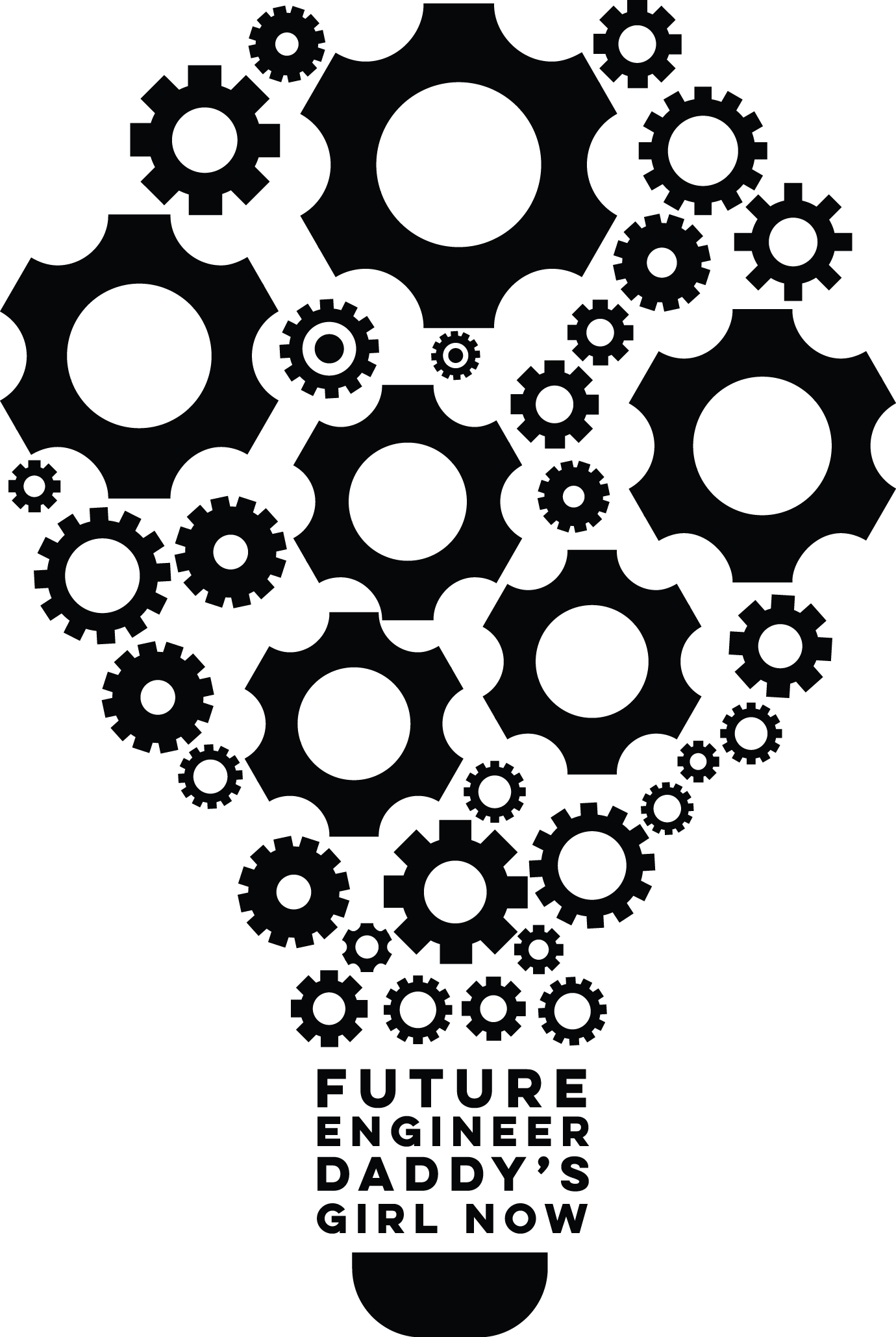 FUTURE SCIENTIST DADDY'S GIRL NOW Short Sleeve T-shirt FABVOKAB