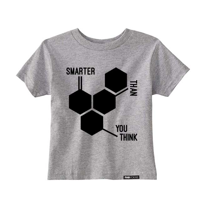 SMARTER THAN YOU THINK Short Sleeve T-shirt FABVOKAB