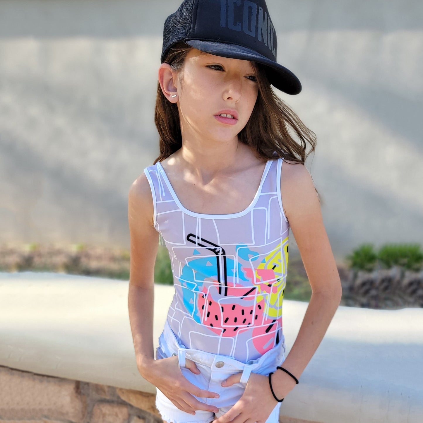 Summer Fun Kids Big Girls Swimsuit FABVOKAB