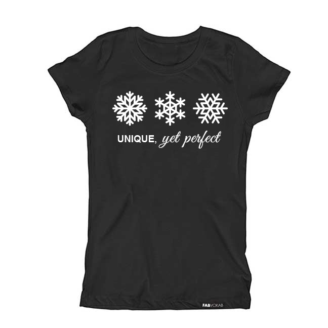 UNIQUE, YET PERFECT KIDS Short Sleeve T-shirt FABVOKAB