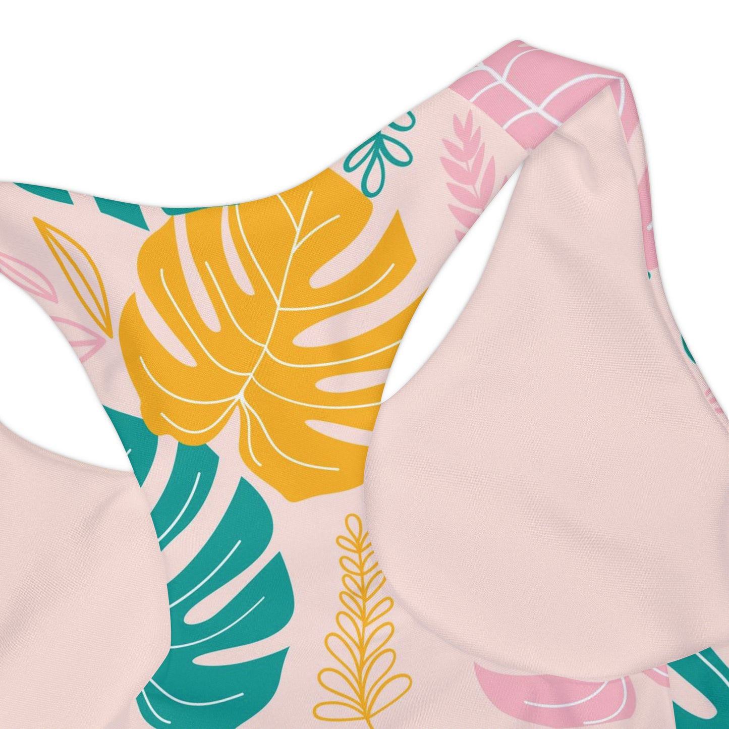 Leafy Delight Girls Two Piece Swimwear