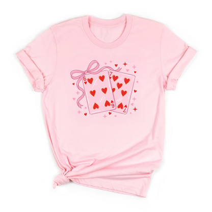 67 Meme Shirt - Six Seven Trend Tee - Funny Viral Playing Cards Valentine Shirt