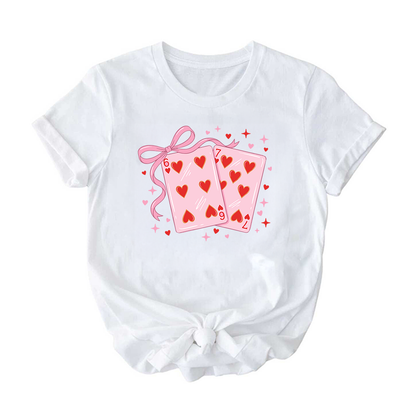 67 Meme Shirt - Six Seven Trend Tee - Funny Viral Playing Cards Valentine Shirt