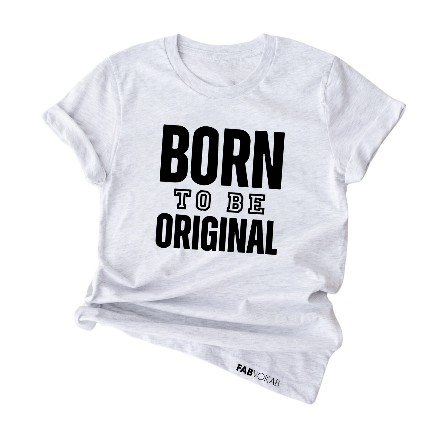 "Born to Be Original" Kids Short Sleeve T-Shirt