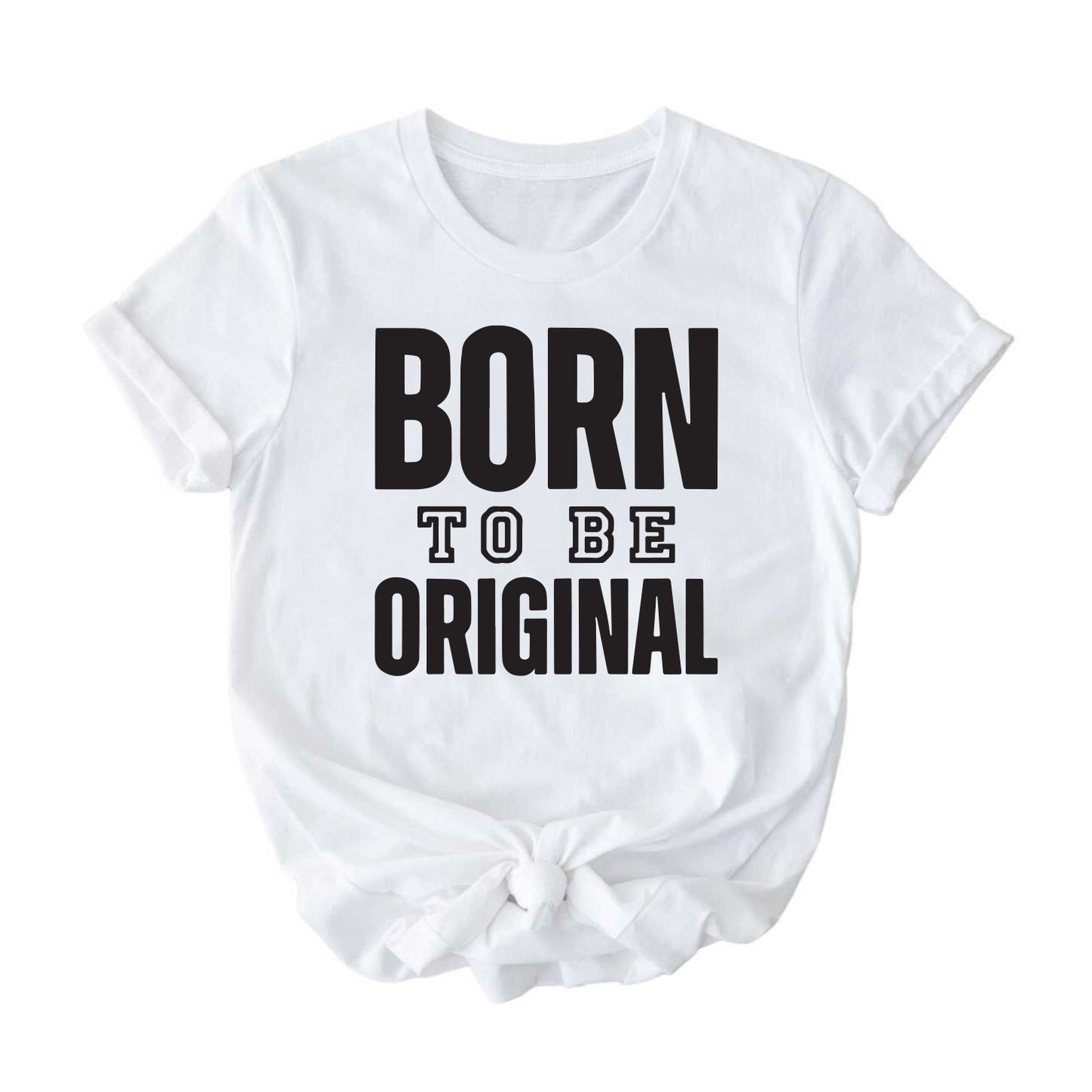 "Born to Be Original" Kids Short Sleeve T-Shirt, FABVOKAB.COM