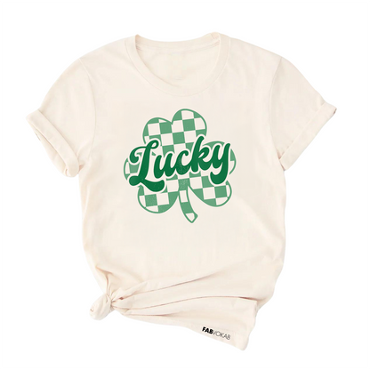 LUCKY Saint Patrick's Day Short Sleeve T-Shirt – Kids, Girls, Teens, Adult
