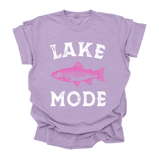 Lake Mode Summer T-Shirt – Fun Family Tee for Kids, Teens & Adults