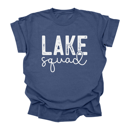 Lake Squad Summer T-Shirt – Matching Family Lake Life Tee for Kids, Teens & Adults