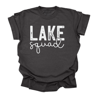 Lake Squad Summer T-Shirt – Matching Family Lake Life Tee for Kids, Teens & Adults
