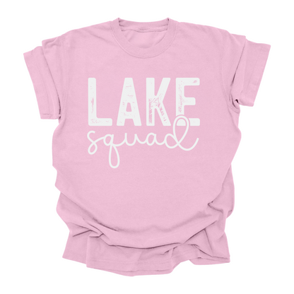 Lake Squad Summer T-Shirt – Matching Family Lake Life Tee for Kids, Teens & Adults