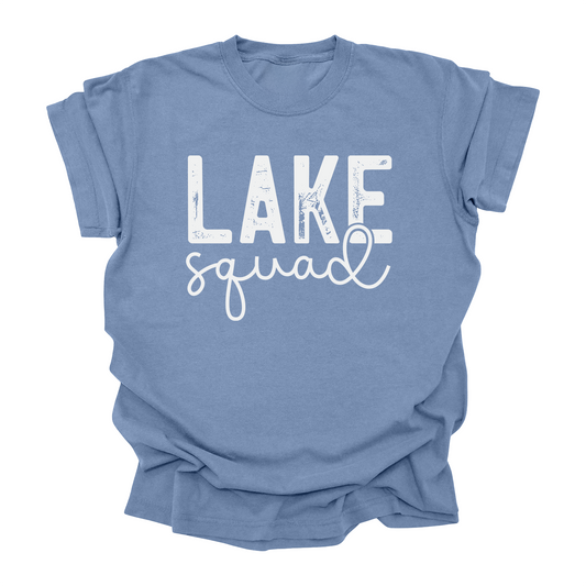 Lake Squad Summer T-Shirt – Matching Family Lake Life Tee for Kids, Teens & Adults