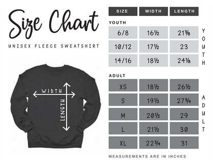 Merry Christmas Fleece Sweatshirt - For Kids, Teens & Adults (green and red)