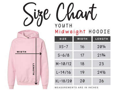 Custom Design Unisex Hoodie for Kids, Teens & Young Adults – Personalized Style Your Way