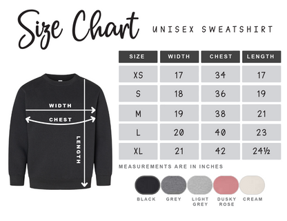 Custom Unisex Sweatshirt for Kids, Boys, Girls & Teens