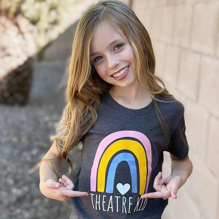 "Theatre Kid" Girls, Teen Short Sleeve T-shirt