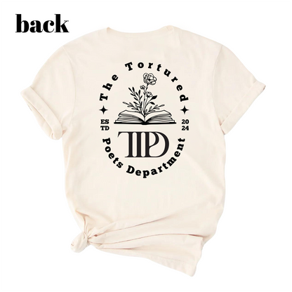 The Tortured Poets Department Girls T-shirt (front & back)
