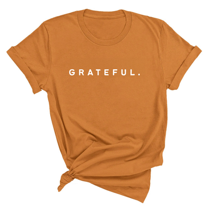 GRATEFUL T-Shirt - Fall, Thanksgiving t-shirt