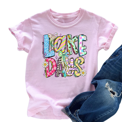 Lake Days Summer T-Shirt – Fun Tee for Kids, Teens & Adults
