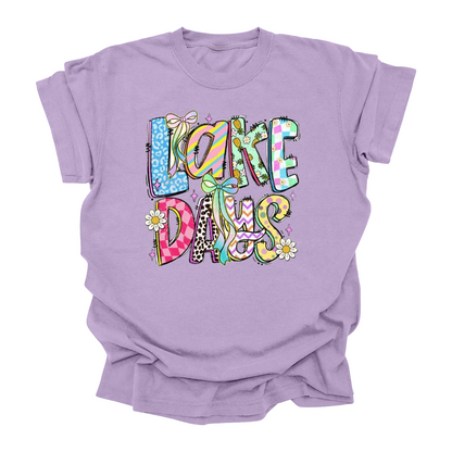 Lake Days Summer T-Shirt – Fun Tee for Kids, Teens & Adults