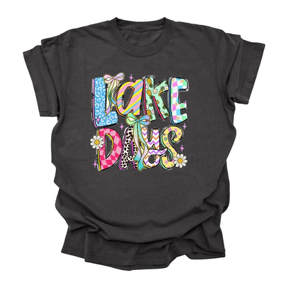 Lake Days Summer T-Shirt – Fun Tee for Kids, Teens & Adults