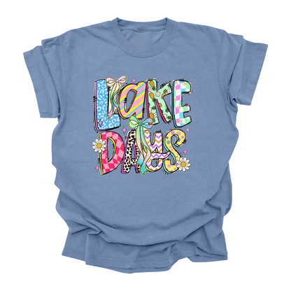 Lake Days Summer T-Shirt – Fun Tee for Kids, Teens & Adults