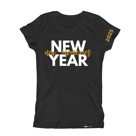 New Year, New Memories Kids' T-Shirt - Unisex Short Sleeve for Girls & Boys