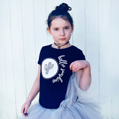 GRAY GIRLS TUTU SKIRT FABVOKAB