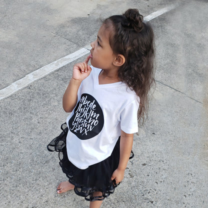 ALPHABET Short Sleeve T-shirt FABVOKAB