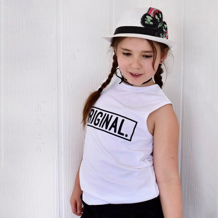ORIGINAL Unisex Kids Muscle Top FABVOKAB