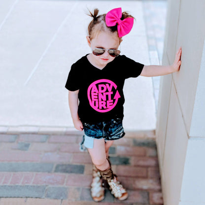 ADVENTURE NEON Short Sleeve T-shirt FABVOKAB