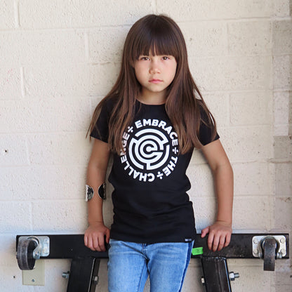 EMBRACE THE CHALLENGE Short Sleeve T-shirt FABVOKAB