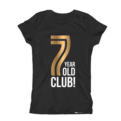 KIDS BIRTHDAY Short Sleeve T-shirt FABVOKAB