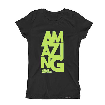 AMAZING BRIGHT NEON GREEN Short Sleeve T-shirt FABVOKAB