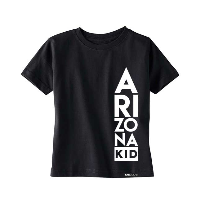 ARIZONA KID Girls, Boys, Teen Short Sleeve T-shirt FABVOKAB
