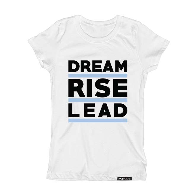 DREAM RISE LEAD Short Sleeve T-shirt FABVOKAB