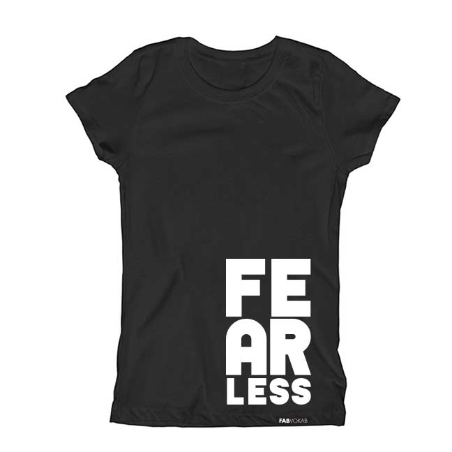 FEARLESS Short Sleeve T-shirt FABVOKAB