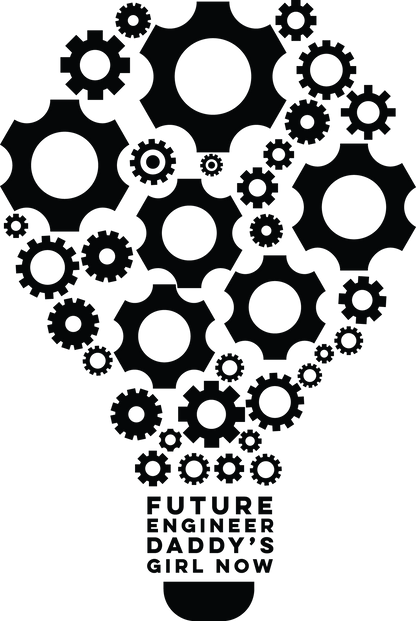 FUTURE SCIENTIST DADDY'S GIRL NOW Short Sleeve T-shirt FABVOKAB