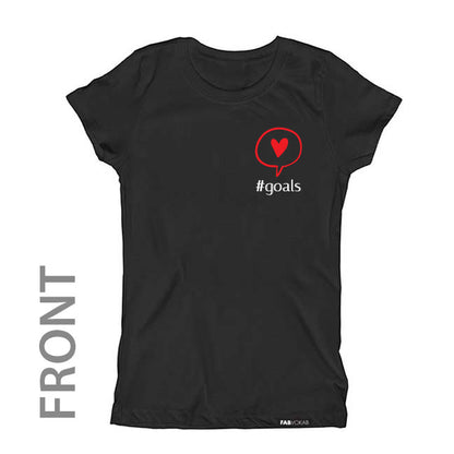 GOALS. Kids, Girls, Boys, Unisex Short Sleeve T-shirt FABVOKAB