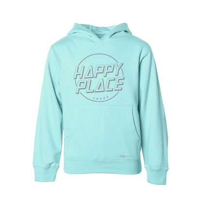 HAPPY PLACE KIDS, GIRLS, BOYS, UNISEX, TEENS MINT HOODIE (Customizable) FABVOKAB