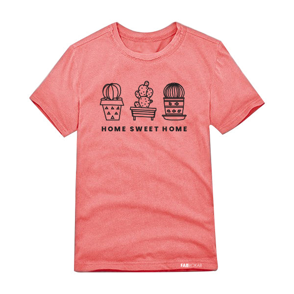 HOME SWEET HOME Kids, Teen Short Sleeve T-shirt FABVOKAB