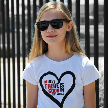 BELIEVE IN THE GOOD IN WORLD (BE THE GOOD) Short Sleeve T-shirt FABVOKAB