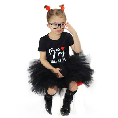 BE MY VALENTINE Kids Short Sleeve T-shirt FABVOKAB