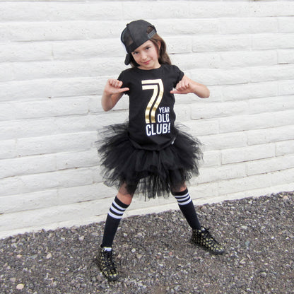 KIDS BIRTHDAY Short Sleeve T-shirt FABVOKAB